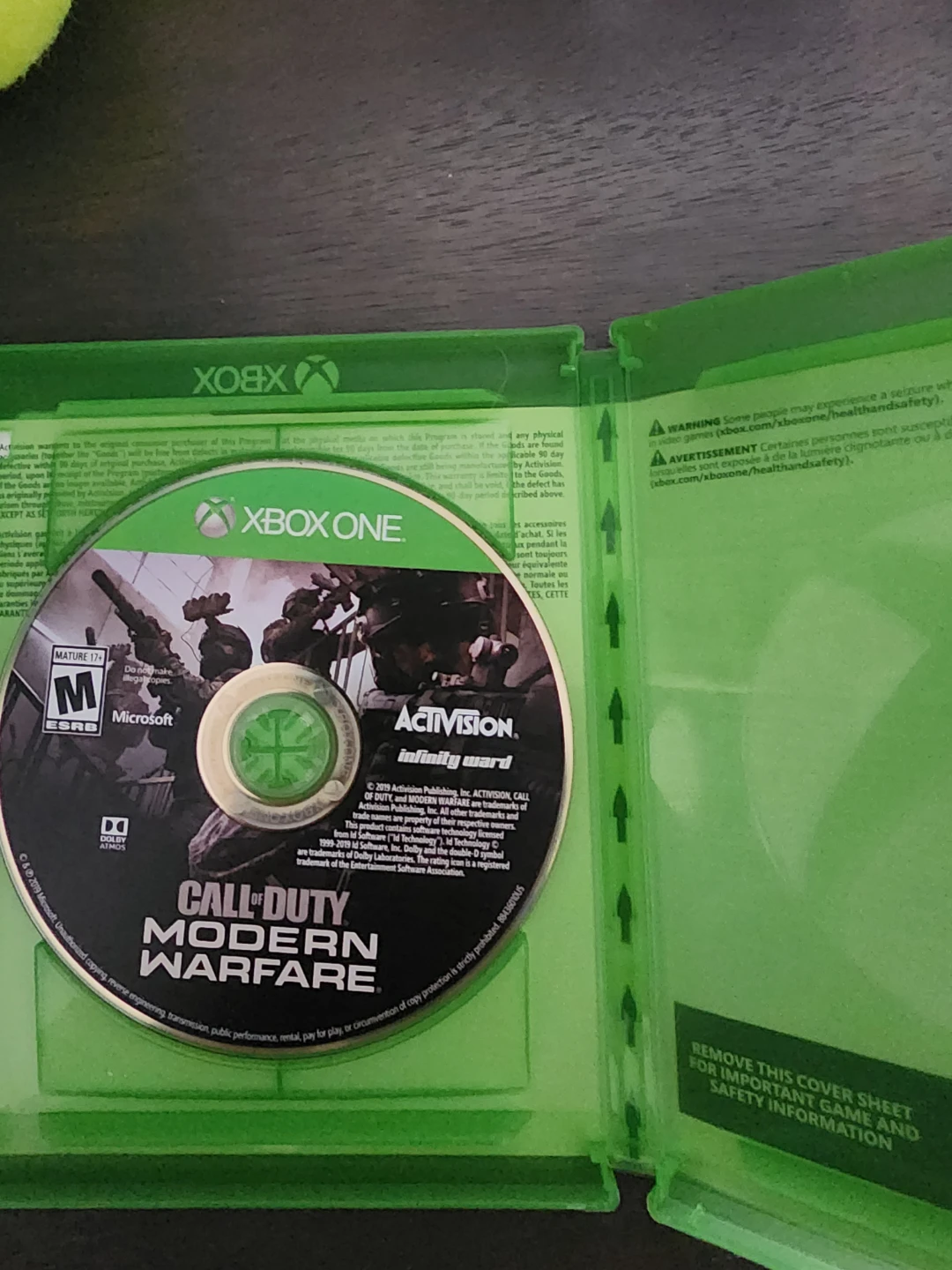 Played copy of Call Of Duty Modern Warfare 2019 for Xbox - photo 2