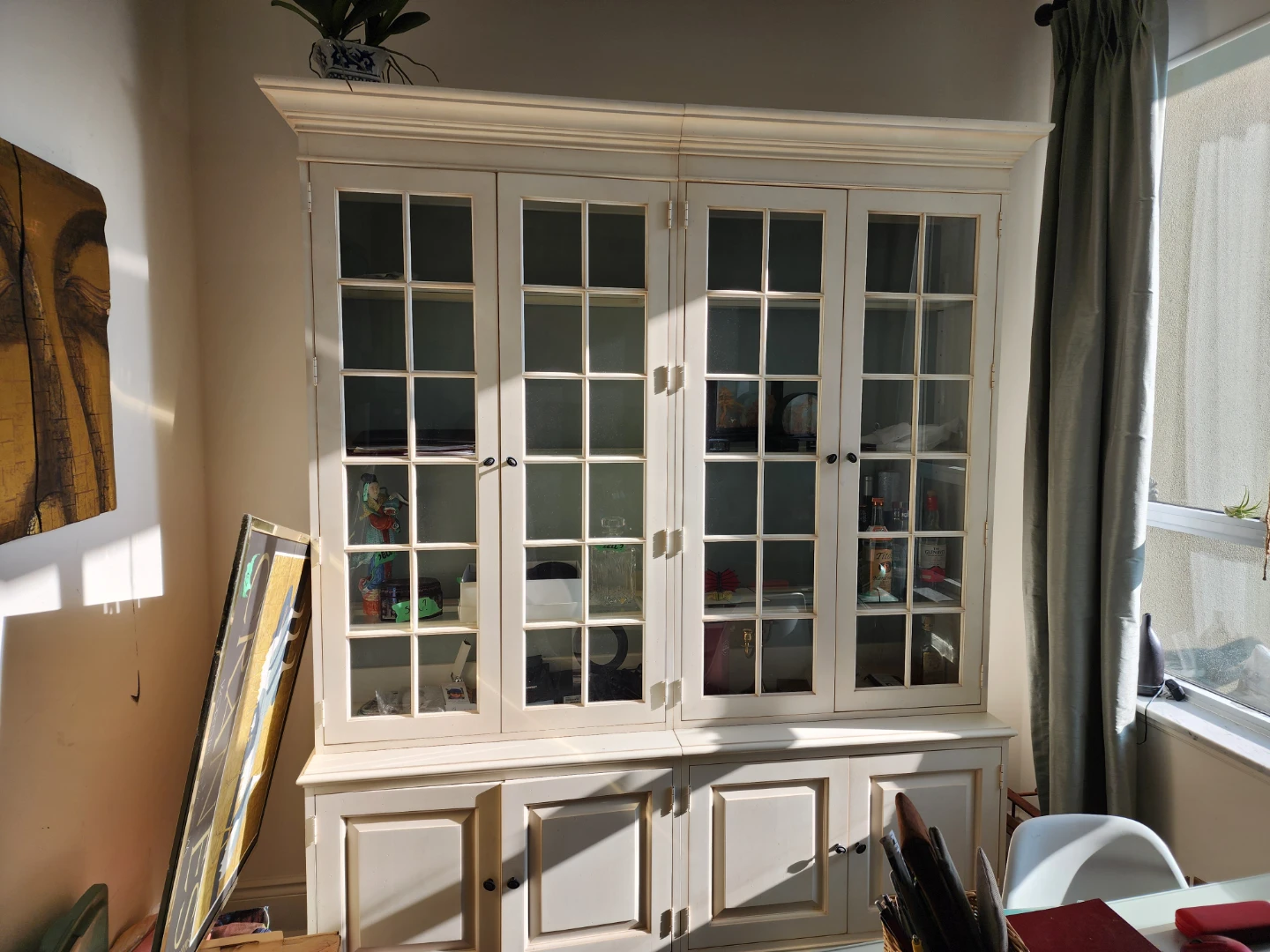 Ethan Allen Villa Double Library Bookcase