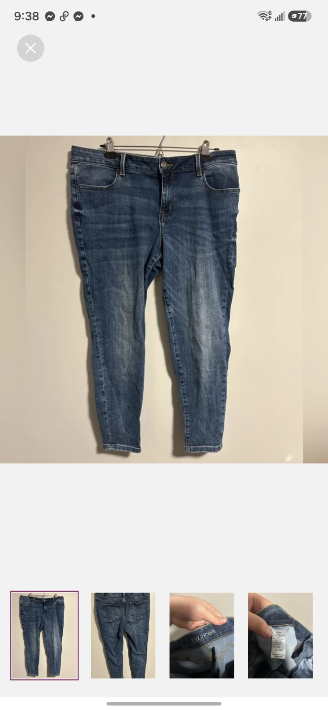 Maurices Women's Jeans XL SHORT