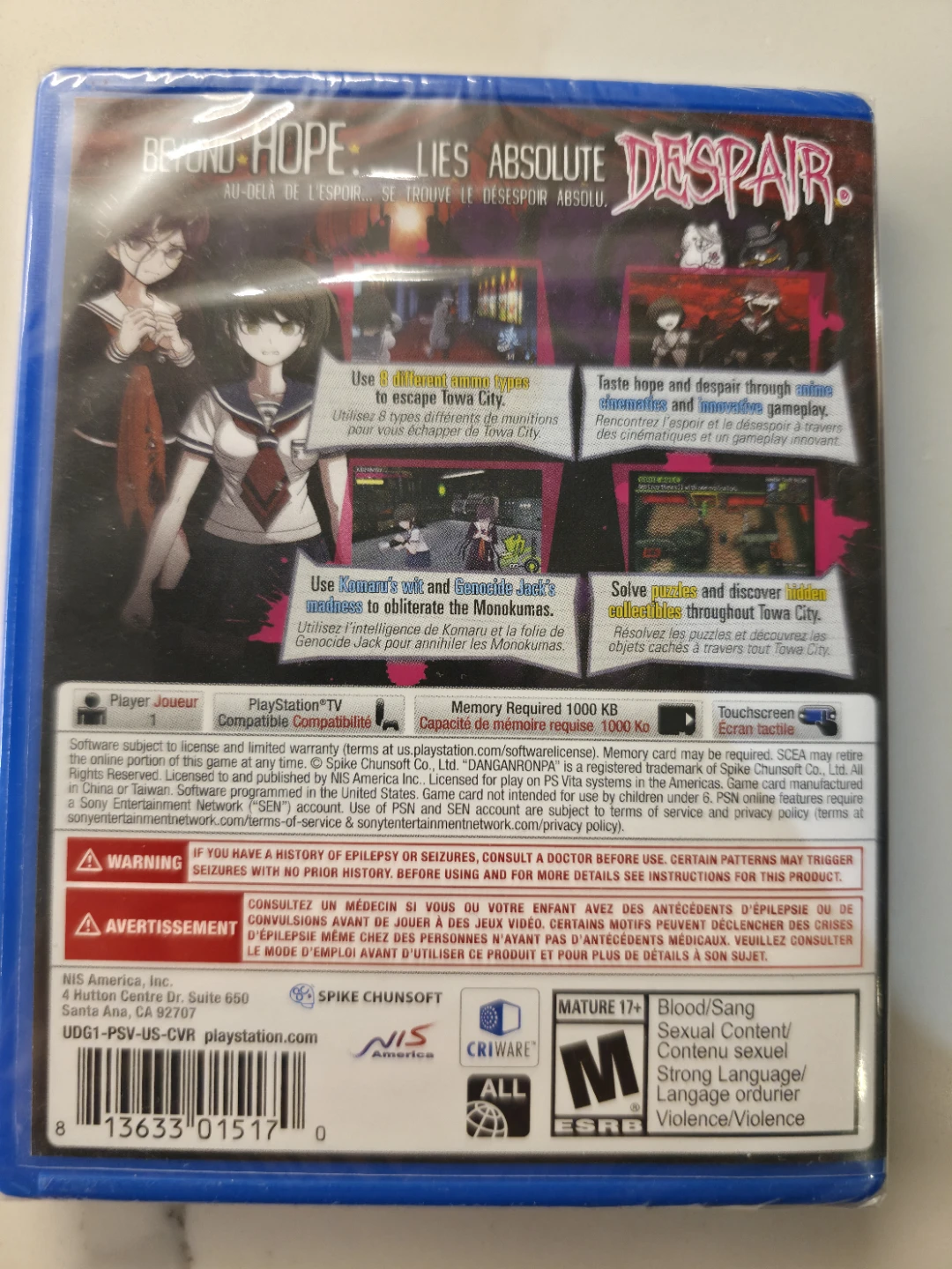 PS Vita Danganronpa Another Episode: Ultra Despair Girls Game - photo 2