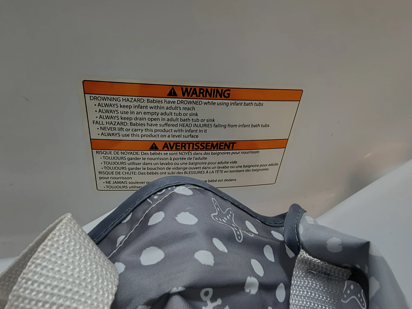 Sure Comfort Newborn to Toddler Tub -White - photo 3