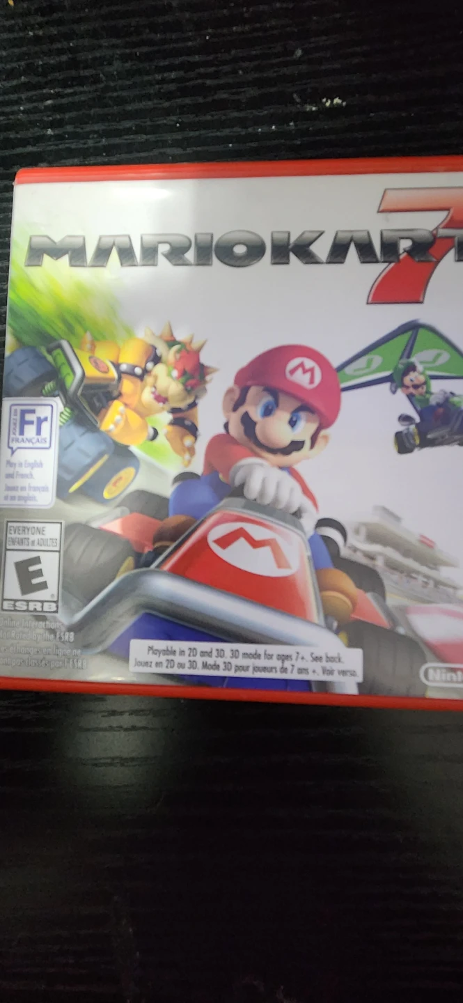 Mario kart 7 3ds game