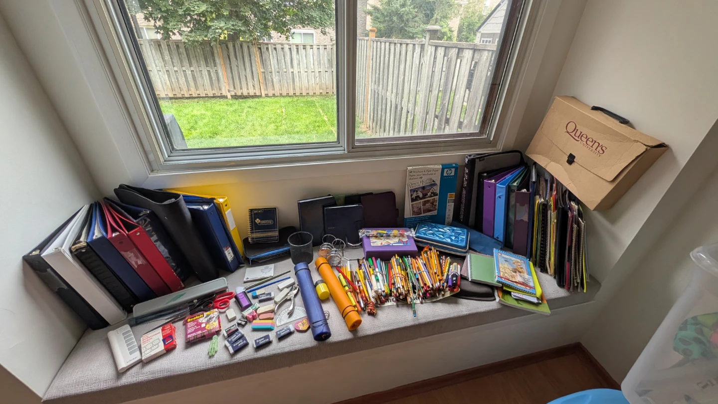 Back to School Assorted Stationery and School Supplies Bundle