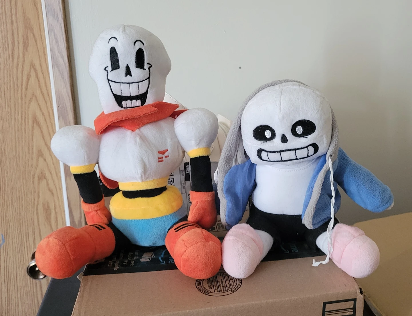 Undertale Sans and Papyrus Plush Toys