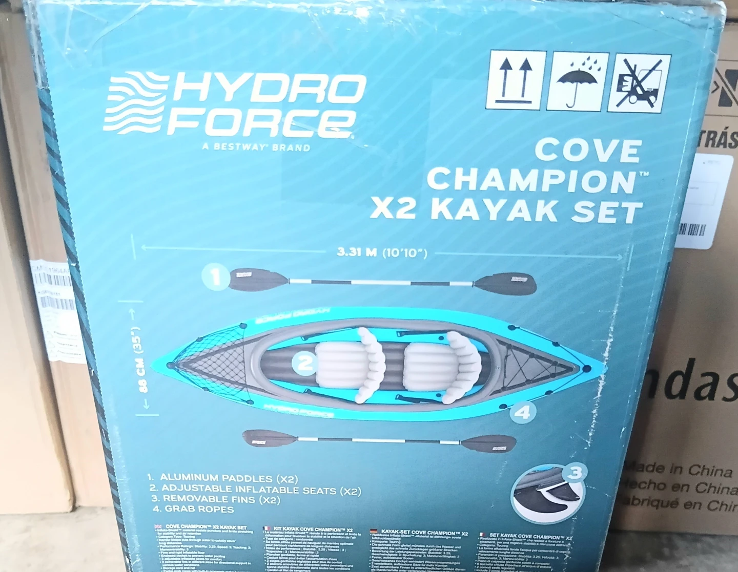 Hydro Force Cove Champion X2 Kayak Set - photo 3