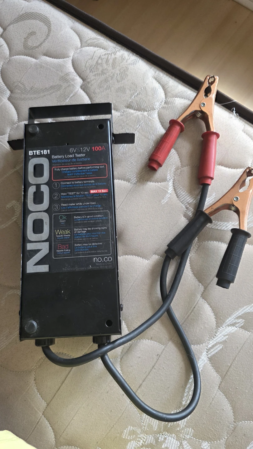 NOCO Battery Load Tester 6V & 12V 100A - photo 2