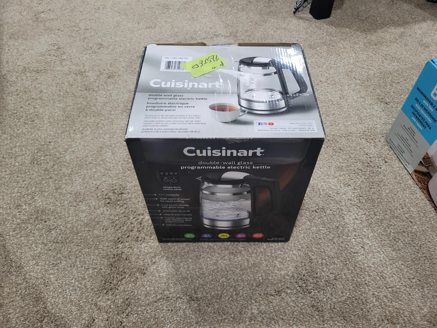 Cuisinart Double-Wall Glass Programmable Electric Kettle - photo 2