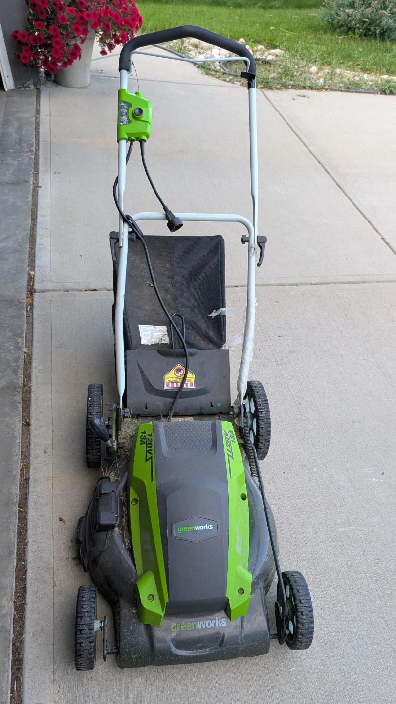 Greenworks 21" Electric Lawn Mower - photo 5