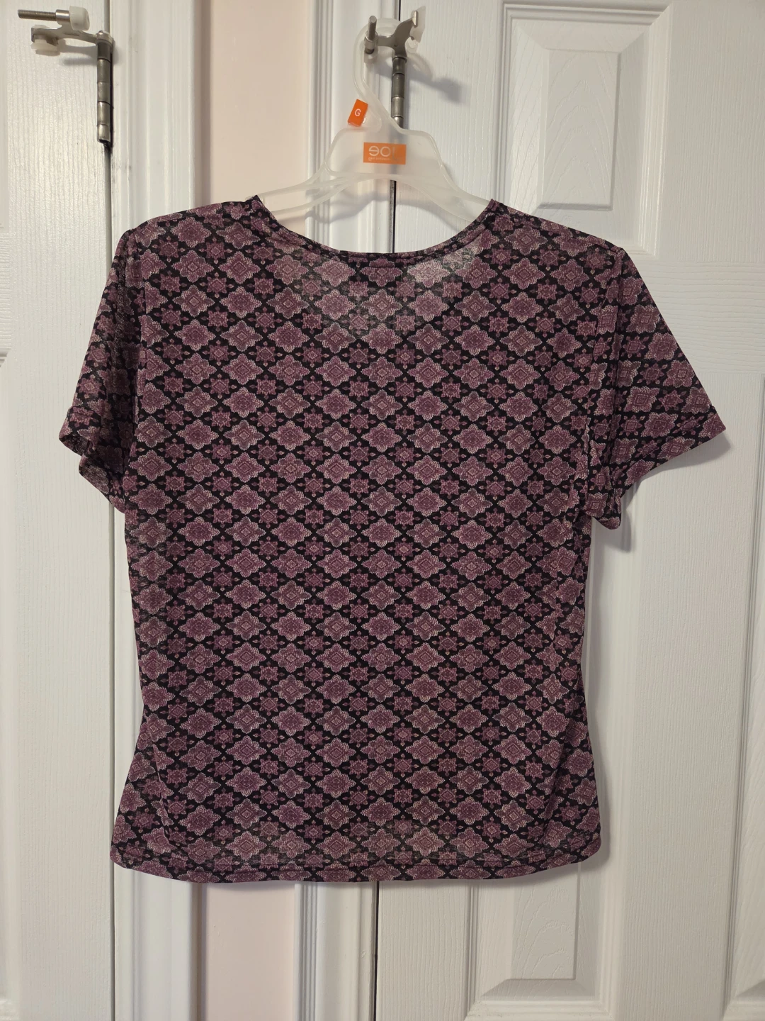 Vintage Ornate Mesh T-Shirt - photo 3
