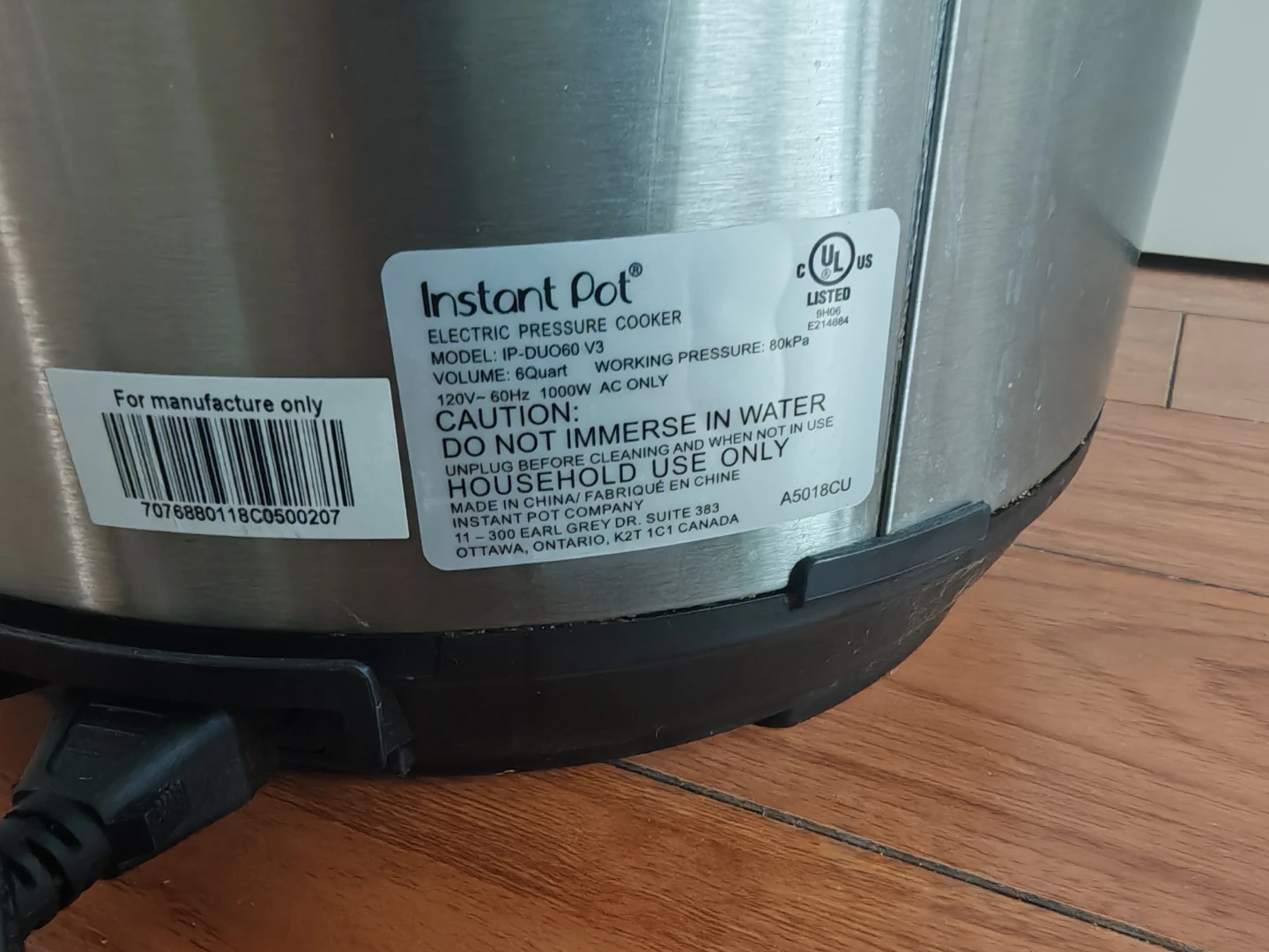 Instant Pot DUO 6 Quart Electric Pressure Cooker - photo 2