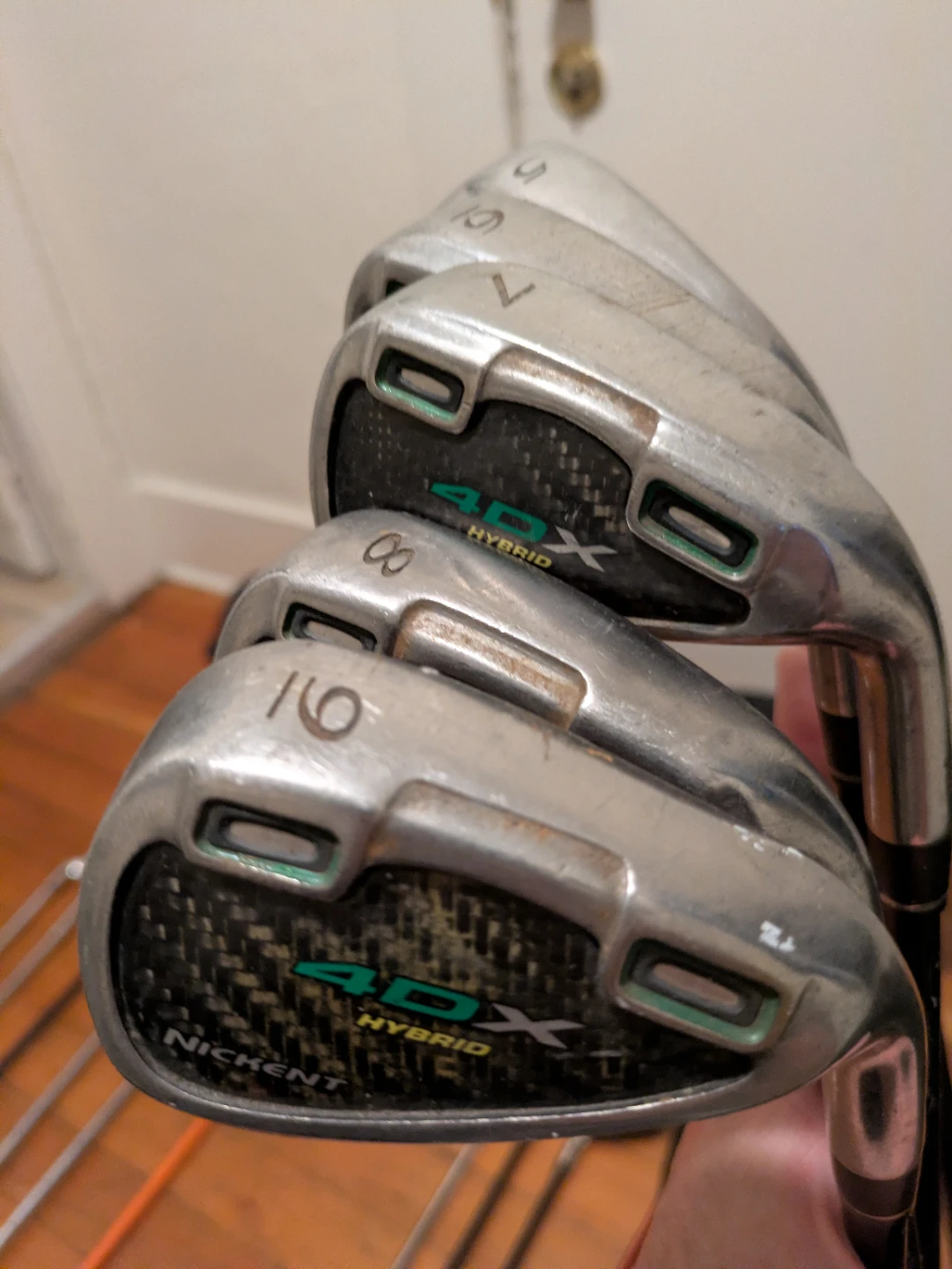 Nike Golf Bag with Callaway & Nickent Clubs - photo 4