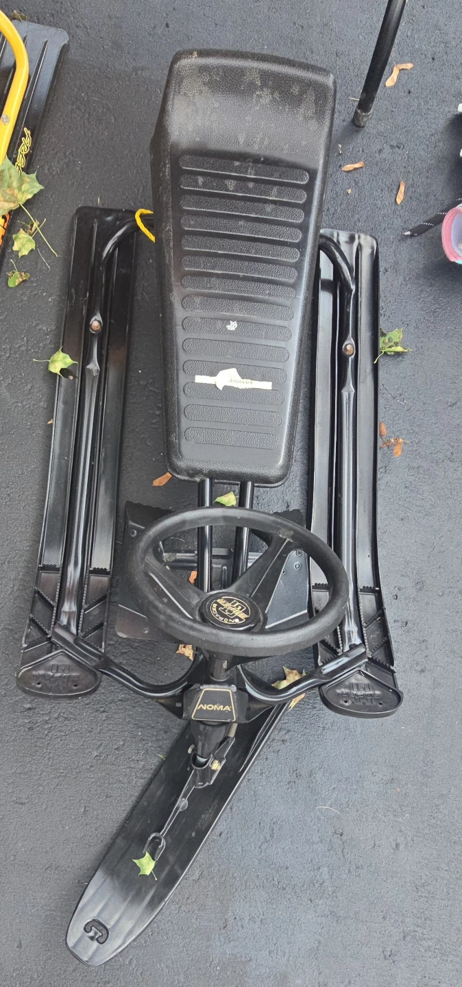 Noma Snow Sled with Steering Wheel - photo 3