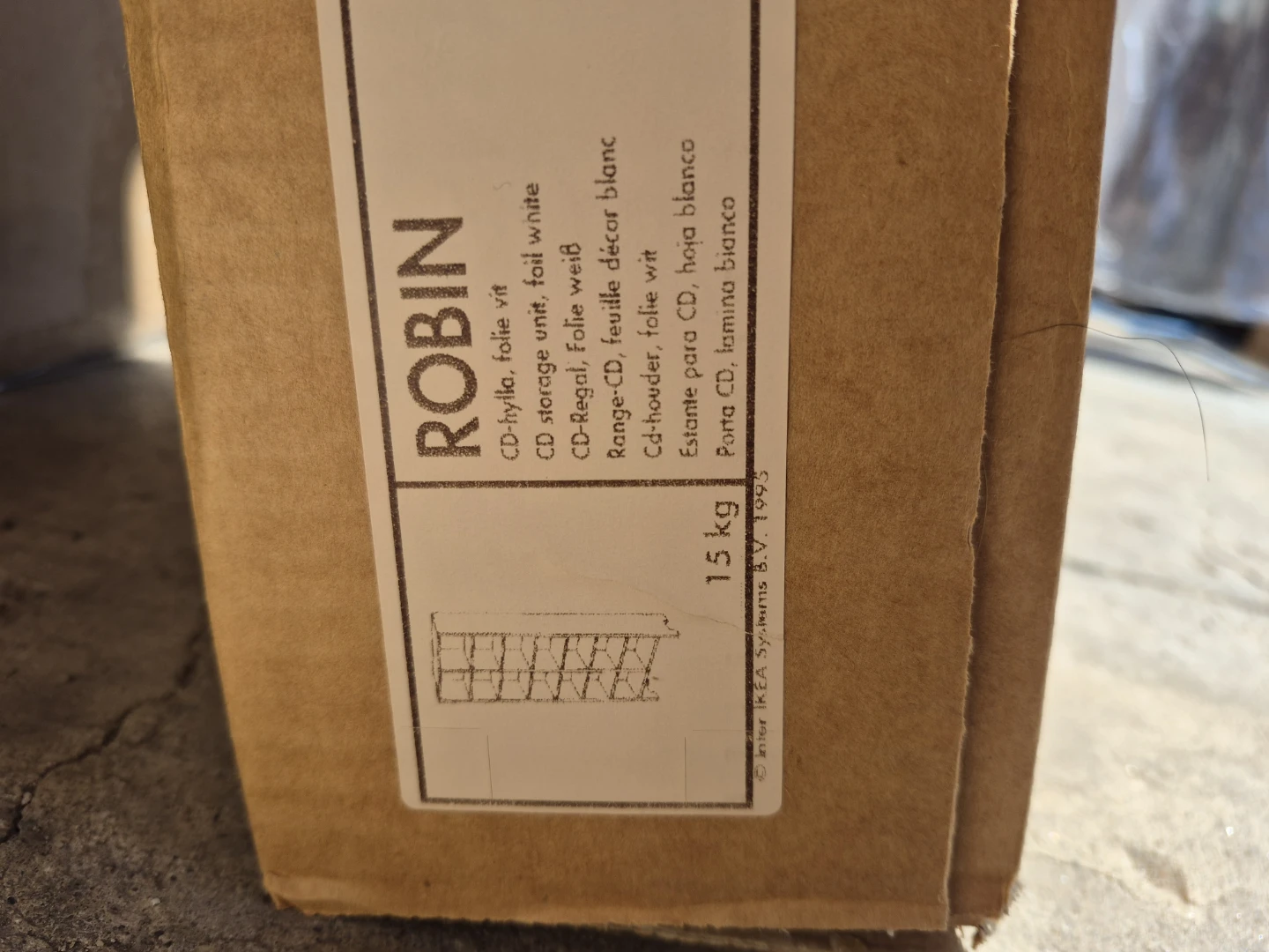 IKEA ROBIN CD Storage Unit - photo 2