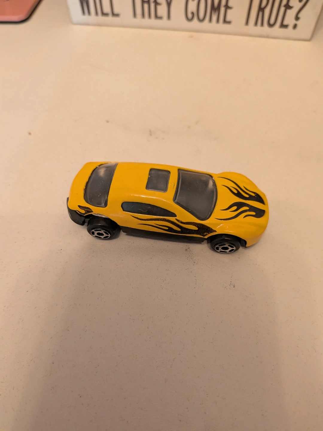 Yellow Hot Wheels Toy Car - photo 3