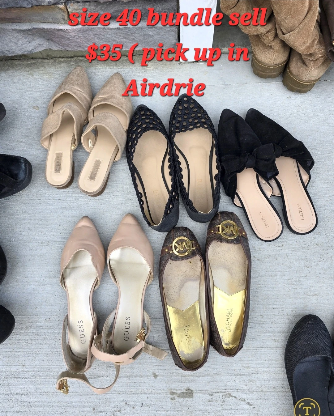 Women's Flats / high heels Bundle - Size 40-41