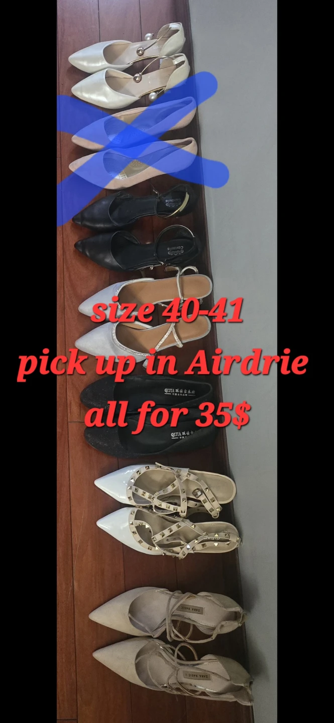 Women's Flats / high heels Bundle - Size 40-41 - photo 4