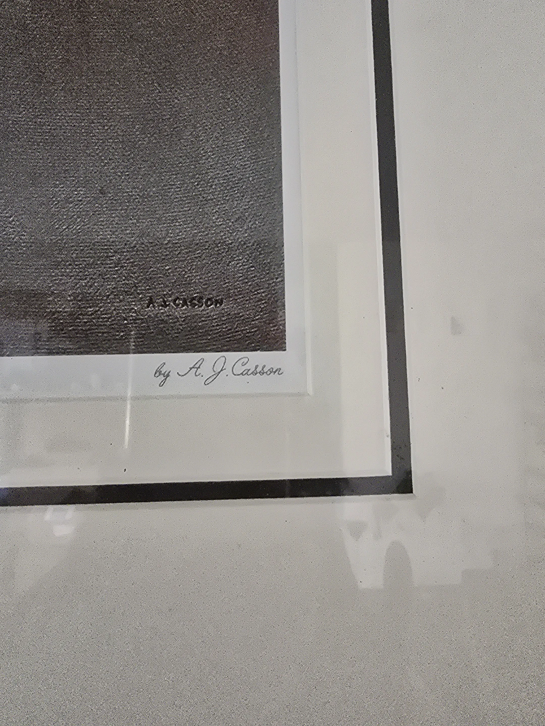 Mist, Rain and Sun Print by A. J. Casson - photo 3