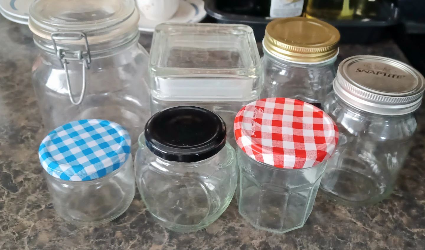 Assorted Glass Jars and Serving Dishes - photo 3
