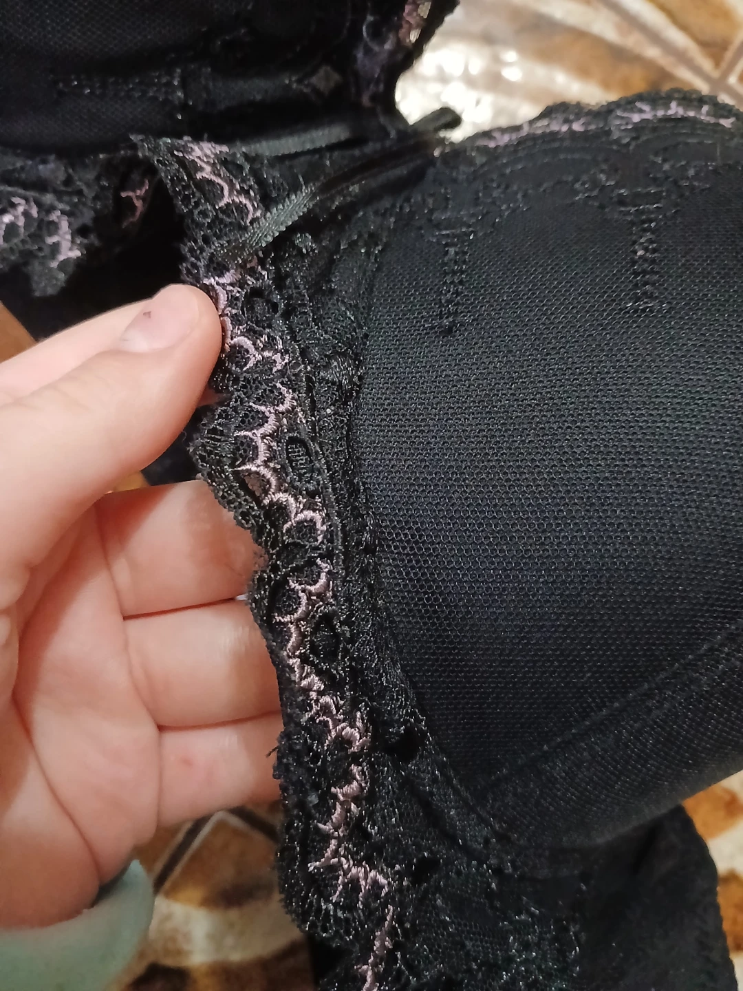 Triumph Black Lace Bra - photo 3