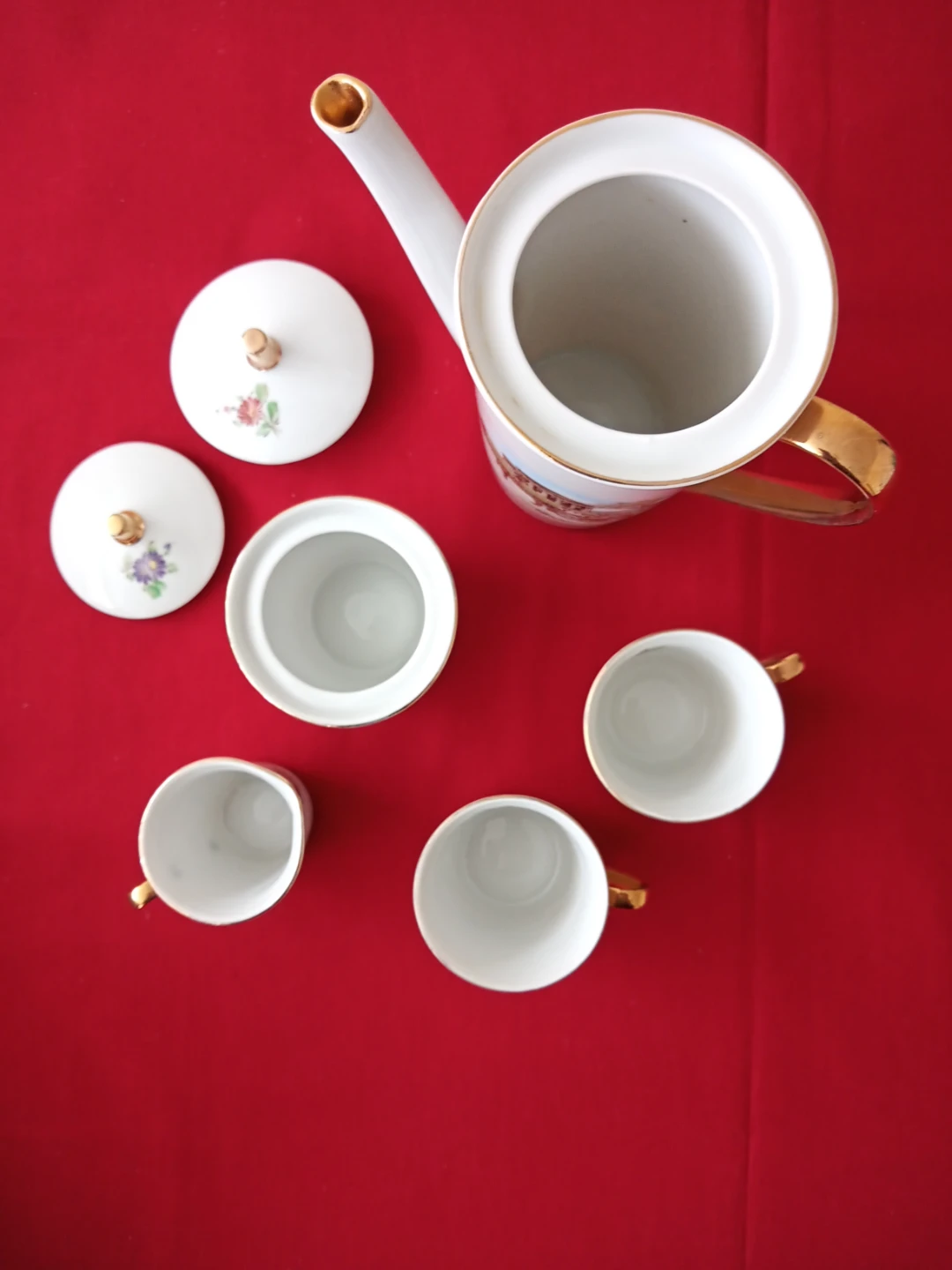 Porcelain Espresso Coffee Set - photo 3