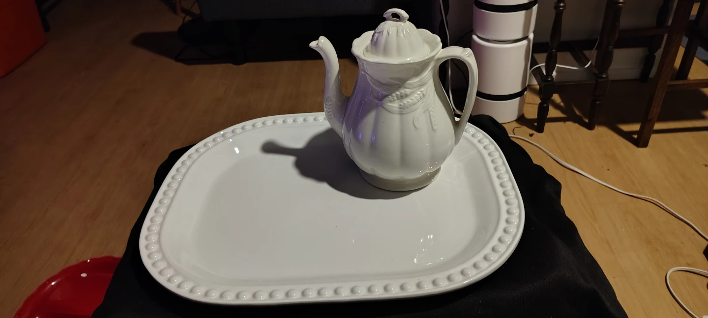 White Serving Platters and Pitchers (5) - photo 2