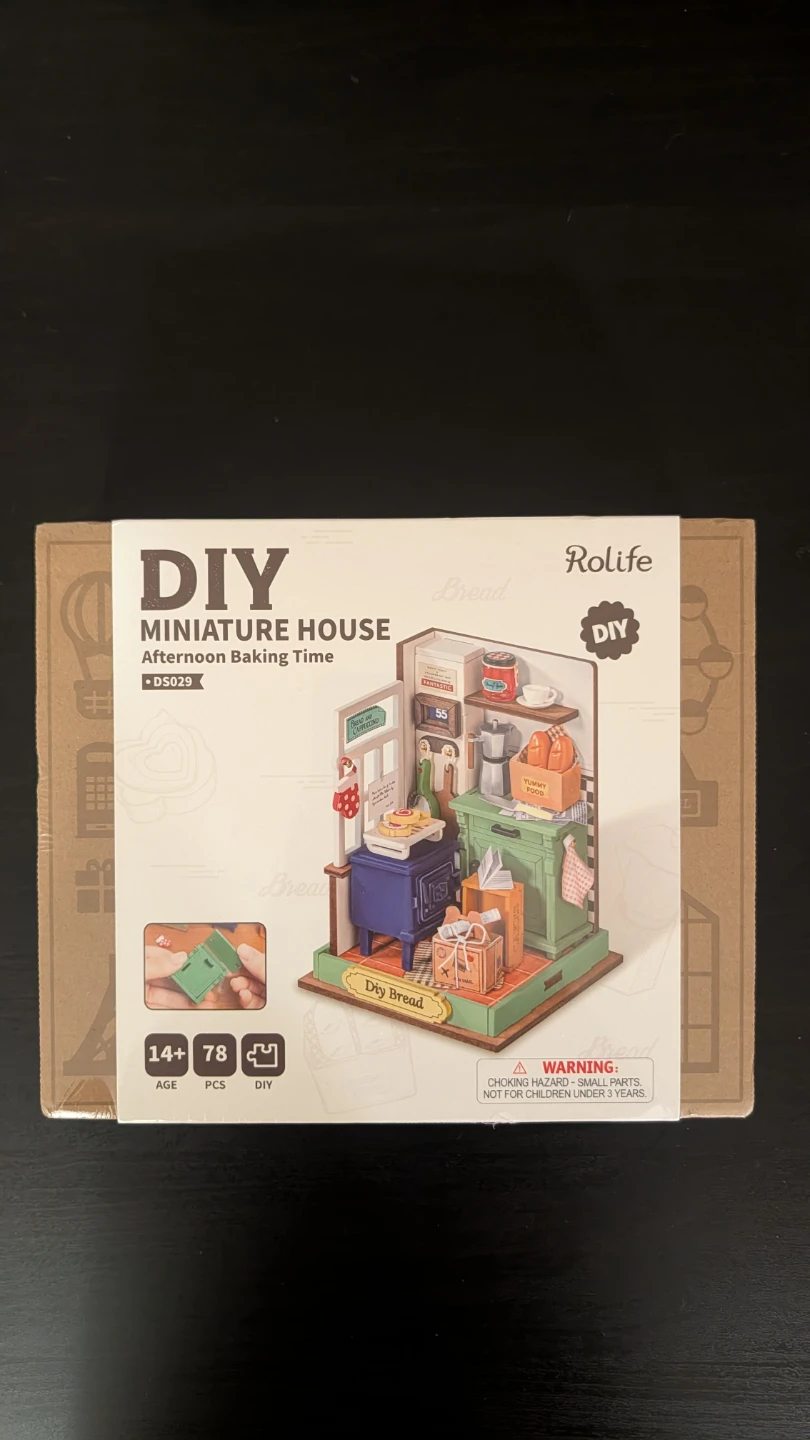 Rolife DIY Miniature House Afternoon Baking Time DS029