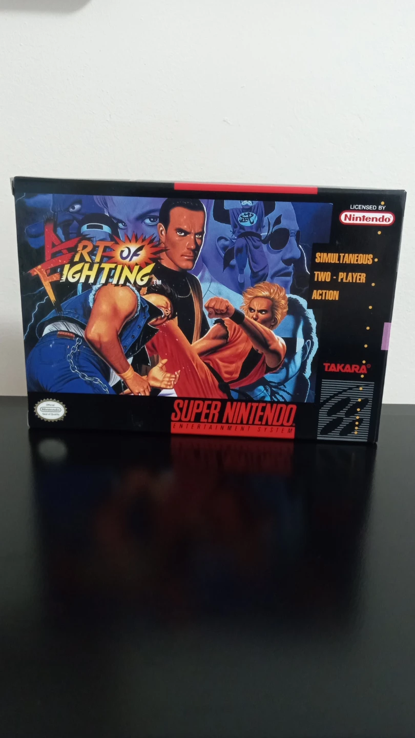 Art of Fighting Super Nintendo Game SNES