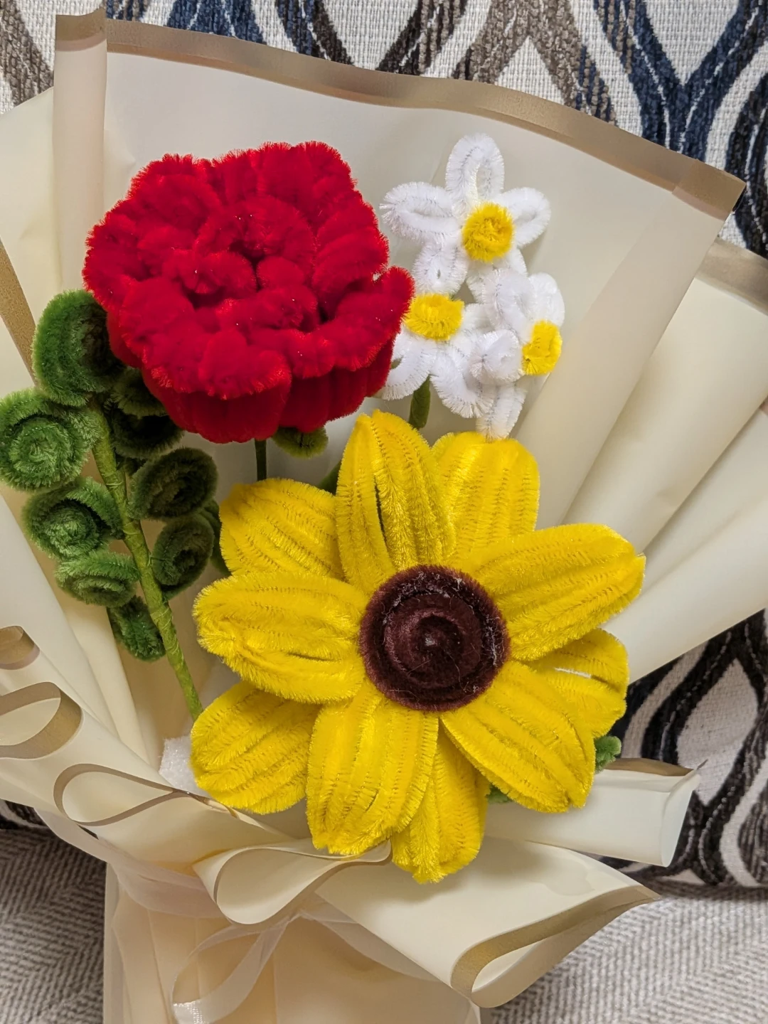 Nush customized handmade pipe cleaner Flower Bouquet - photo 5