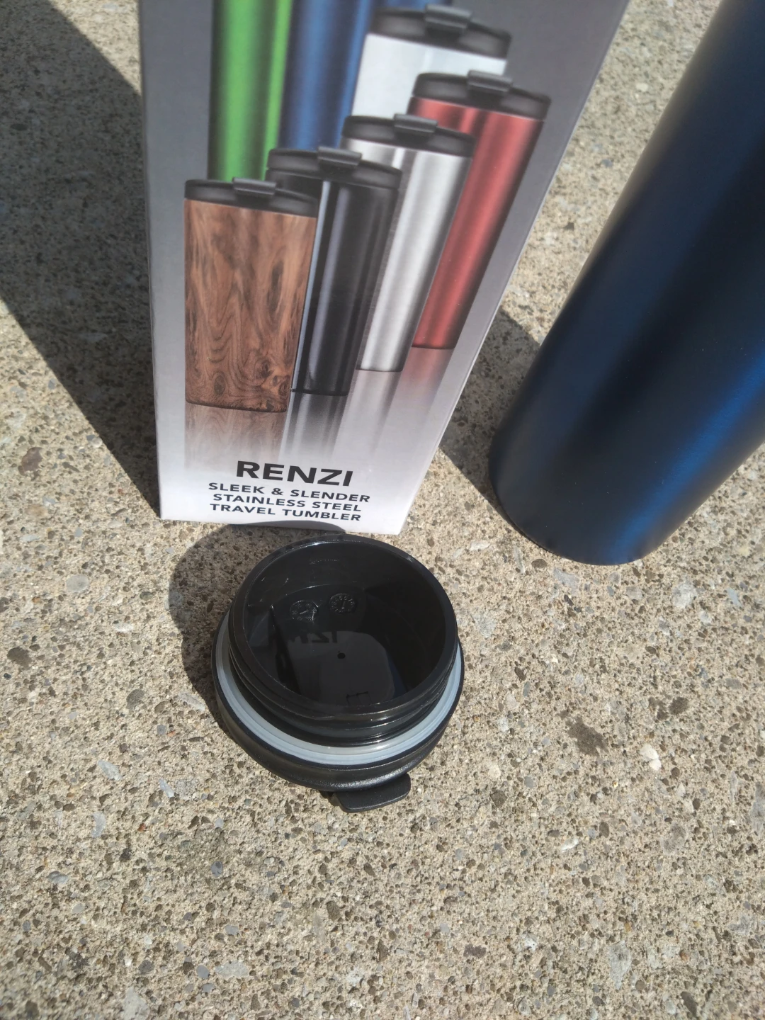 RENZI Sleek & Slender Stainless Steel Travel Tumbler - photo 3