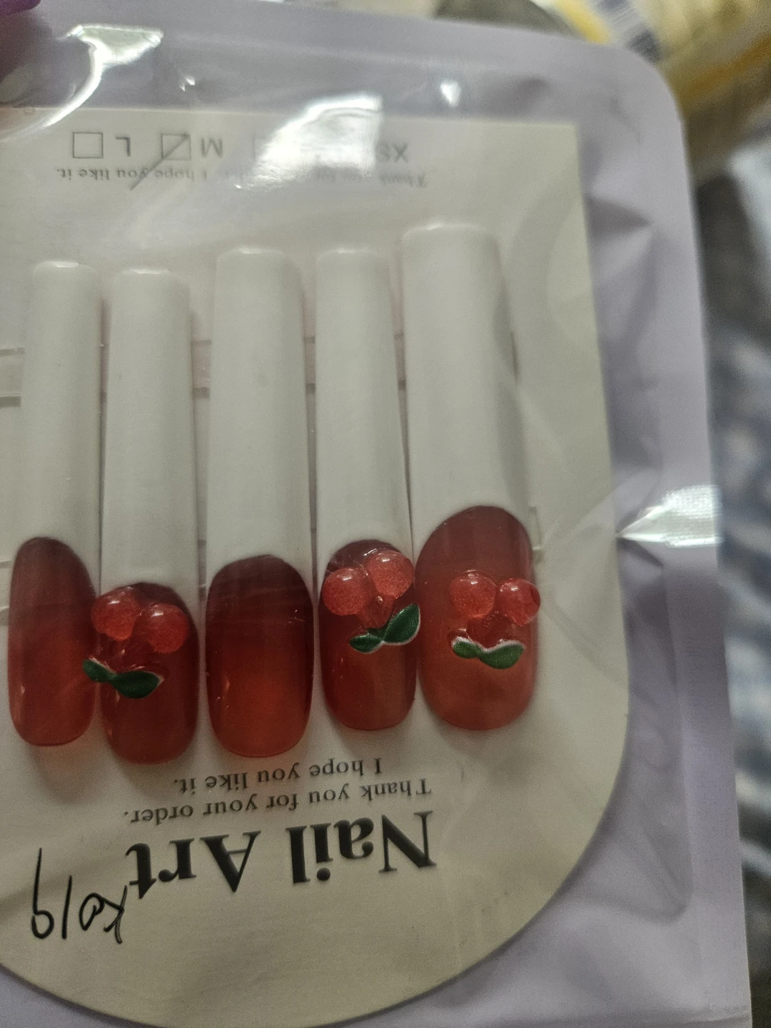 Press-on Nails Set - Various Designs $6 each