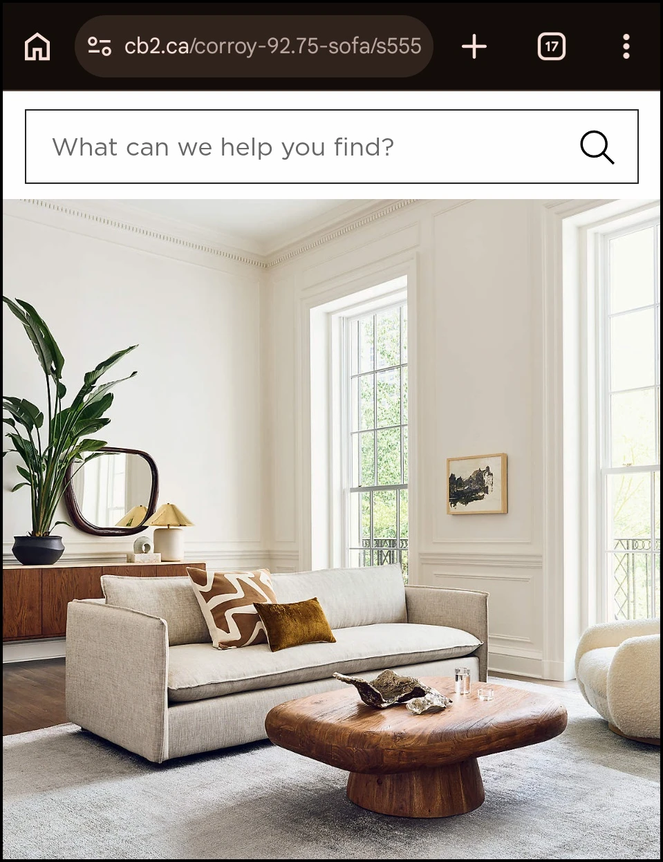 Cb2 sofa