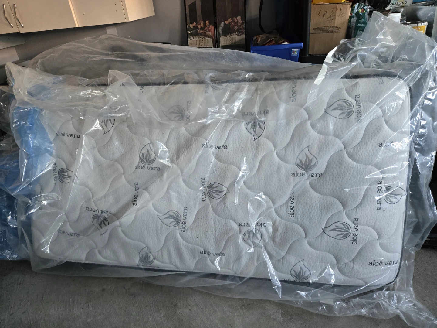 Aloe Vera Single Mattress and Memory foam