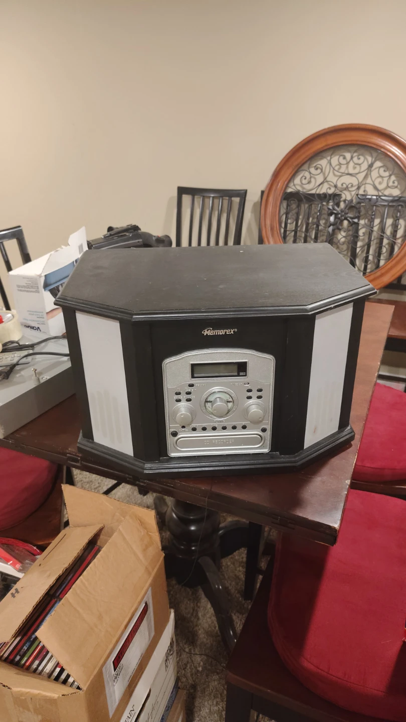 Honerax Record Player Stereo System