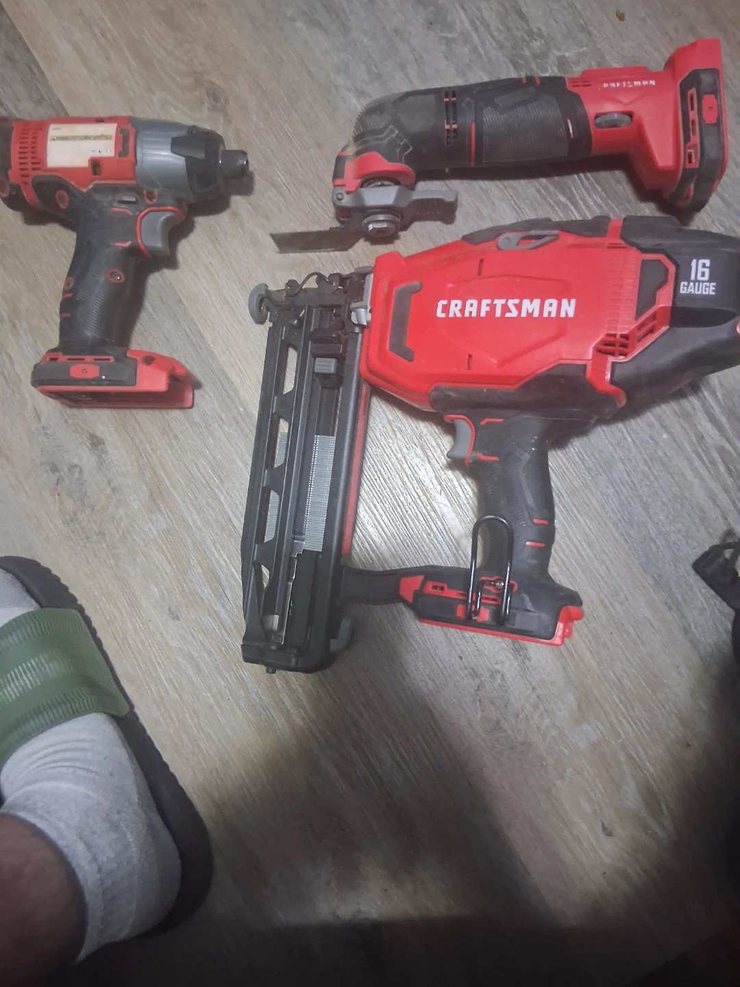 Craftsman  Impact Driver, Nailer, Oscillating Tool