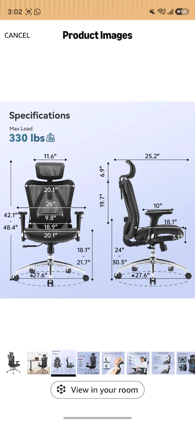 Brand new Ergonomic Office Chair M57 - photo 4