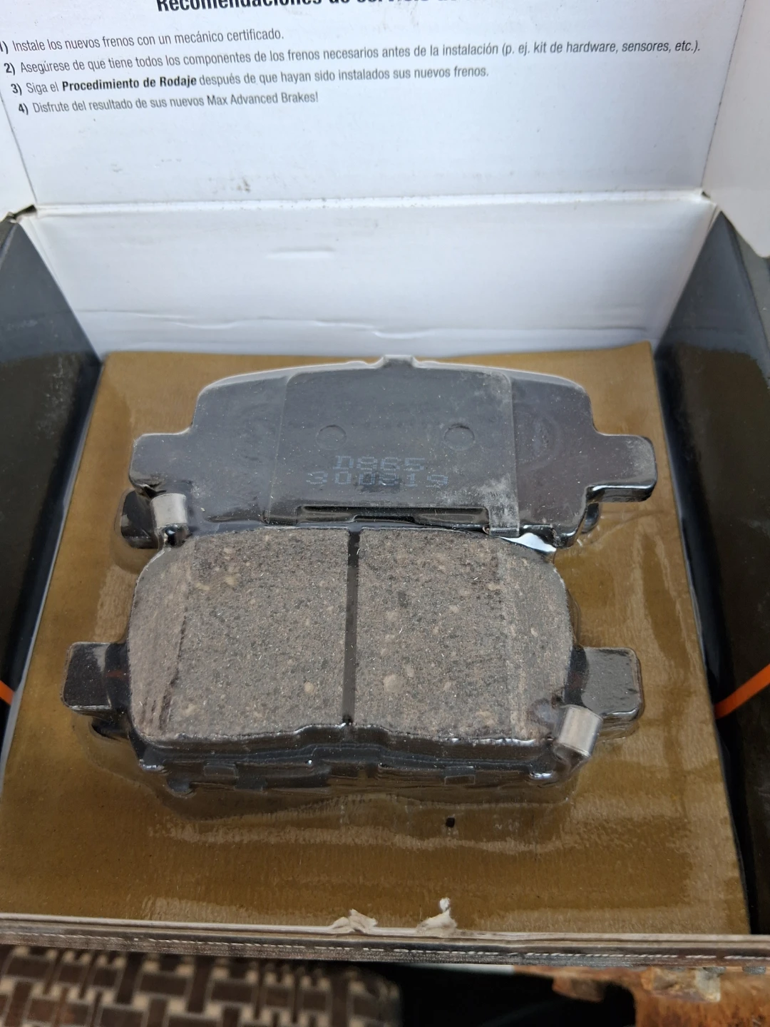 MAX Carbon Ceramic Disc Brake Pads D865 - photo 3