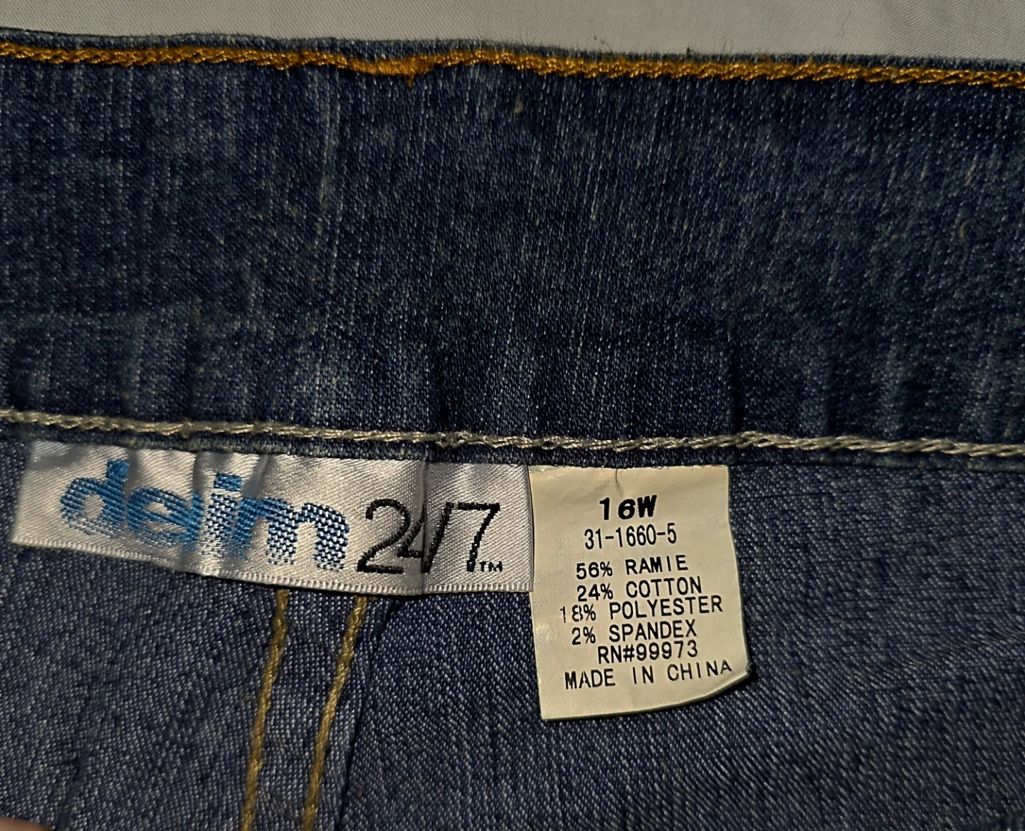 Denim 24/7 Women's Jeans Size 16W Embellished Bootcut - photo 3