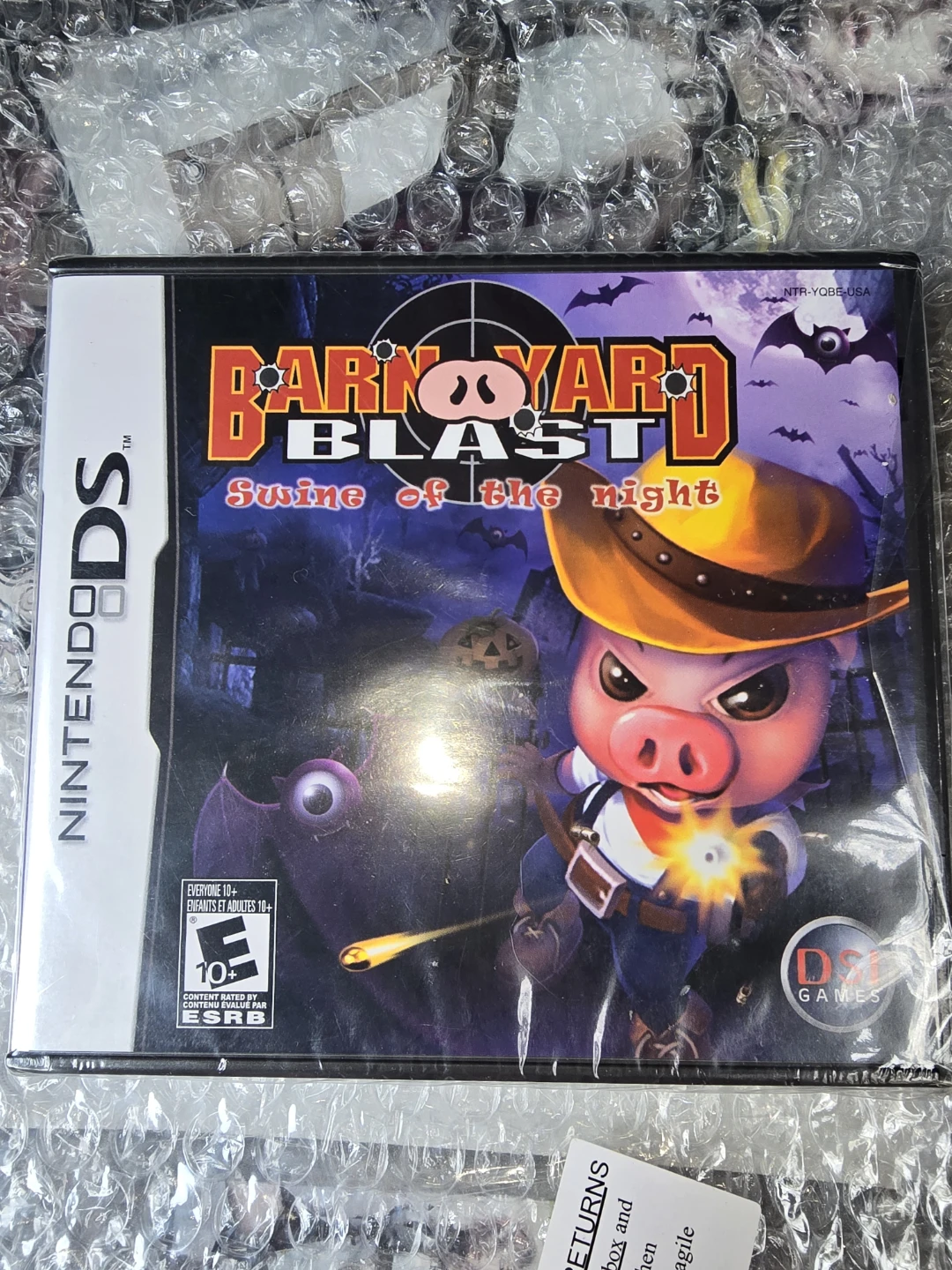 Nintendo DS Barnyard Blast: Swine of the Night Game