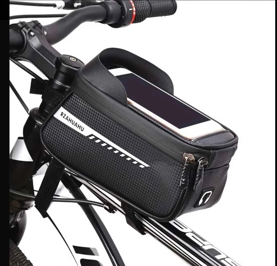 Phone holder bag mount bicycle ebike touch screen
