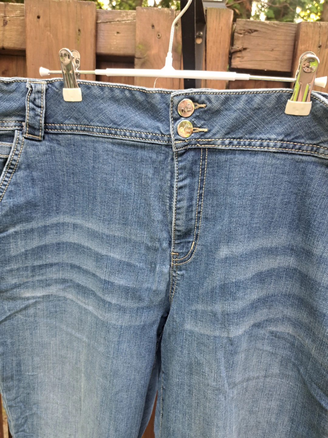 Curvy Galbie Jeans Capris Size 18 - photo 2