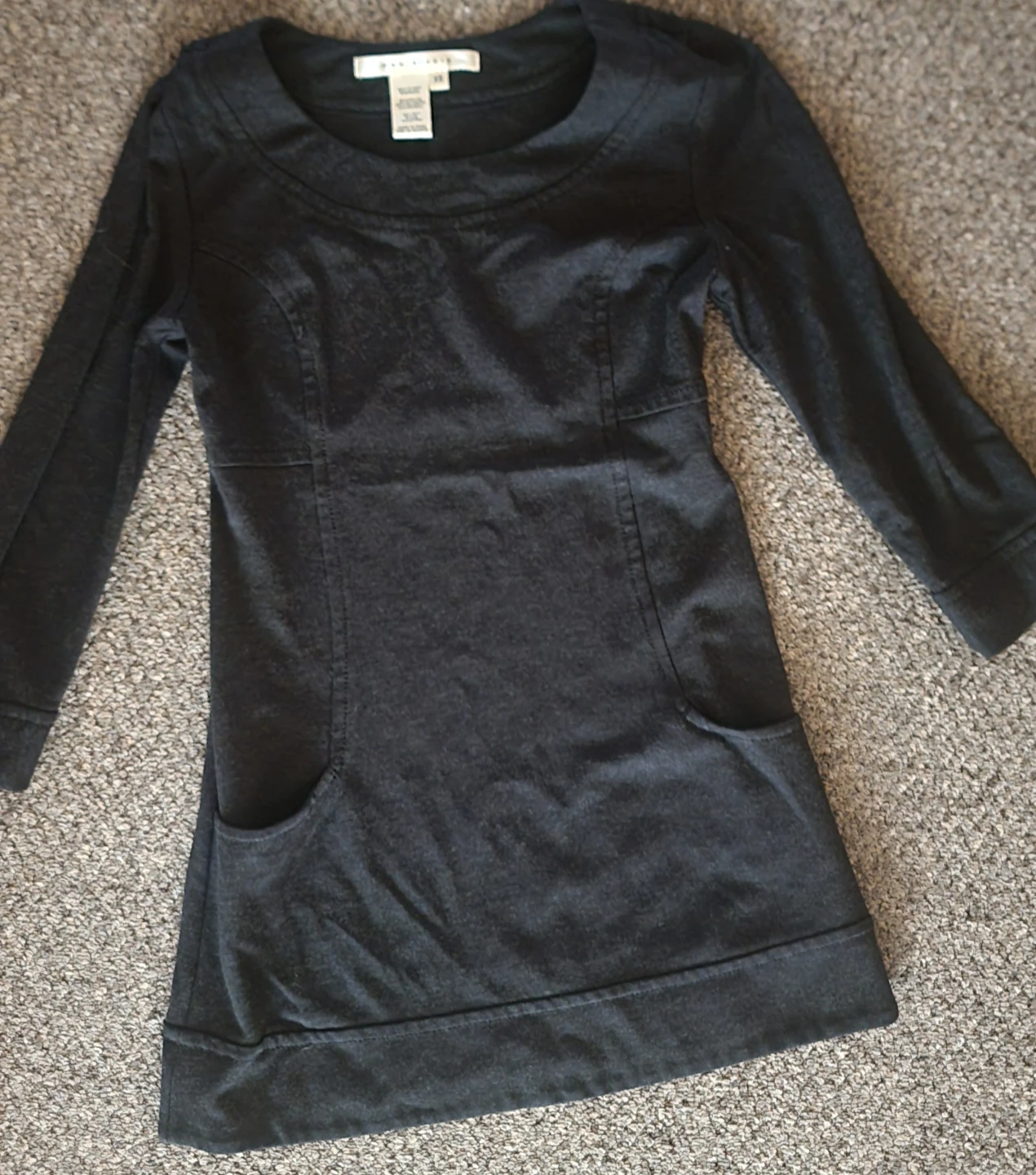 Short dark Grey dress