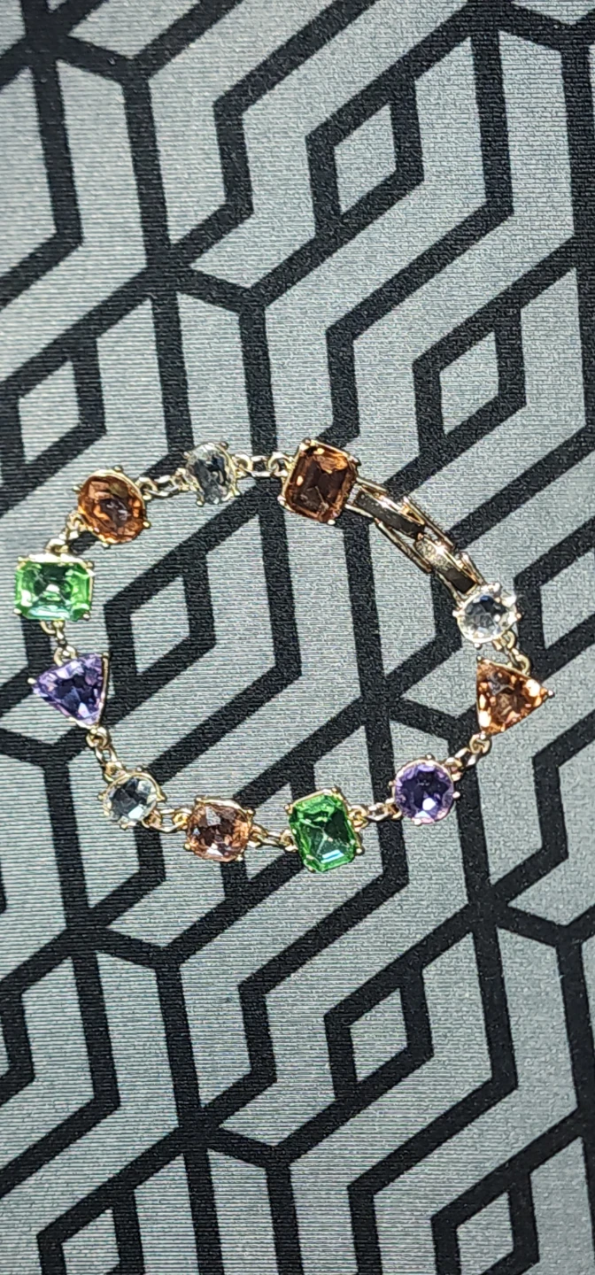 Multi-gemstone Link Bracelet - photo 4