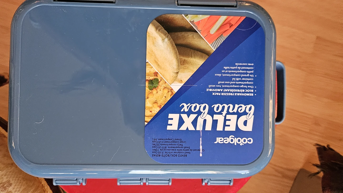 Coolgear Deluxe Bento Box Lunch Box