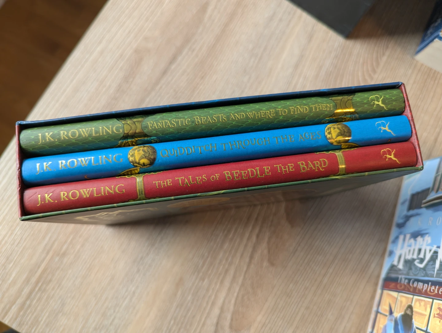 Hogwarts Library Hardcover Book Set by J.K. Rowling - photo 3