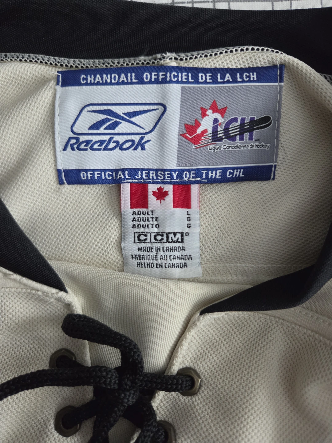 Reebok Remparts de Québec CHL Hockey Jersey - Size L - photo 4
