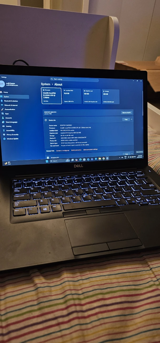 Dell Latitude 7490 Laptop - photo 2