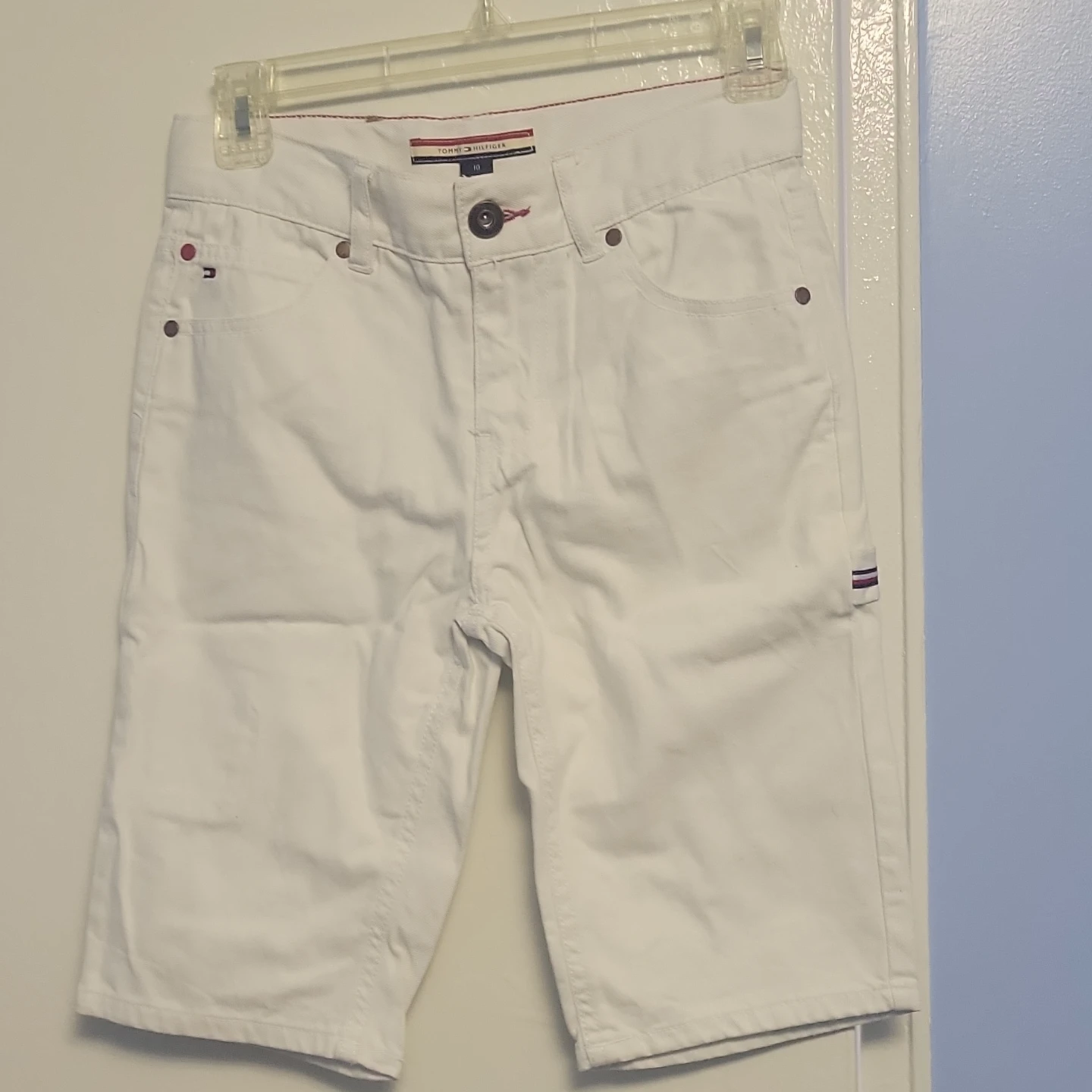 Tommy Hilfiger White Bermuda Shorts Size 10 - photo 3