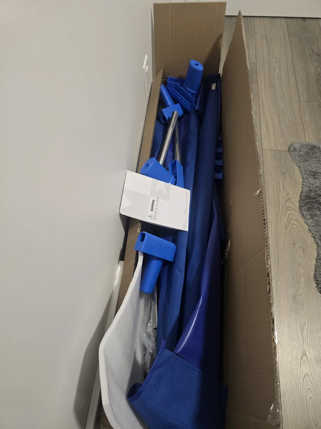 New Blue Stackable Kids Nap Cot - photo 2