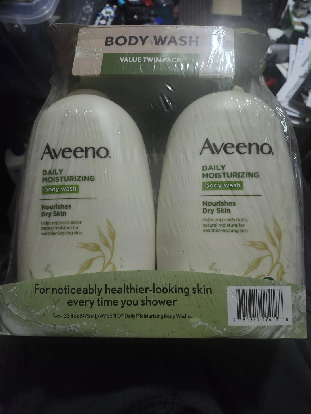 Aveeno Daily Moisturizing Body Wash Twin Pack - 2 x 33 fl oz
