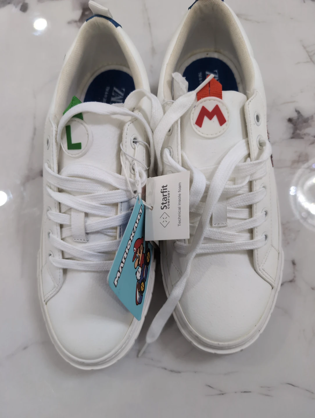 Zara Mario Kart Sneakers Size 40